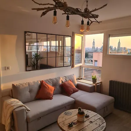 El Mirador Del Pilar - Parking Y Vistas A La Basilica